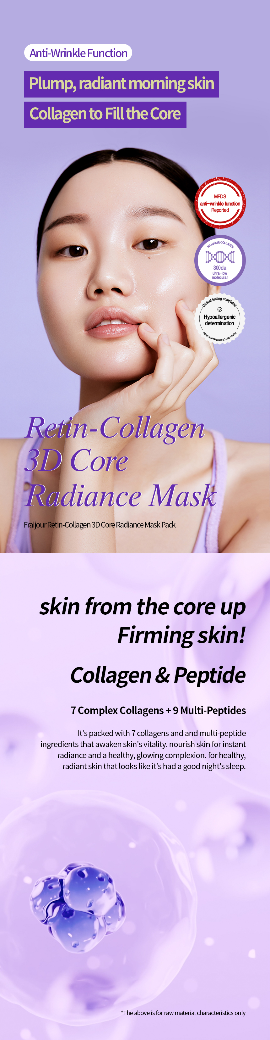 Retin-Collagen 3D Core Radiance Mask 75ml - BEAUTYSTALL